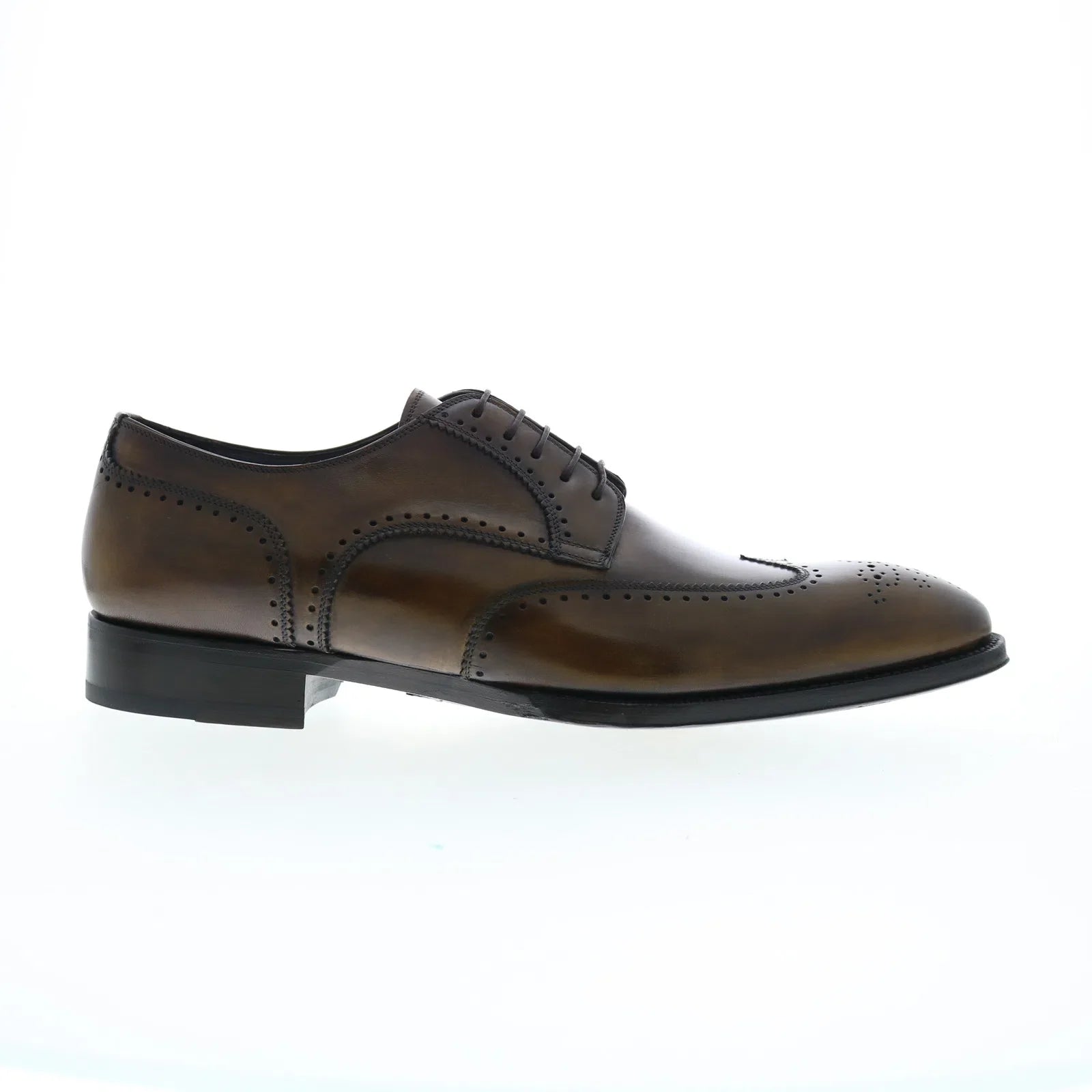 Stylish Platform Boots Di Bianco Matera Deco Mens Brown Oxfords & Lace Ups Wingtip & Brogue Shoes