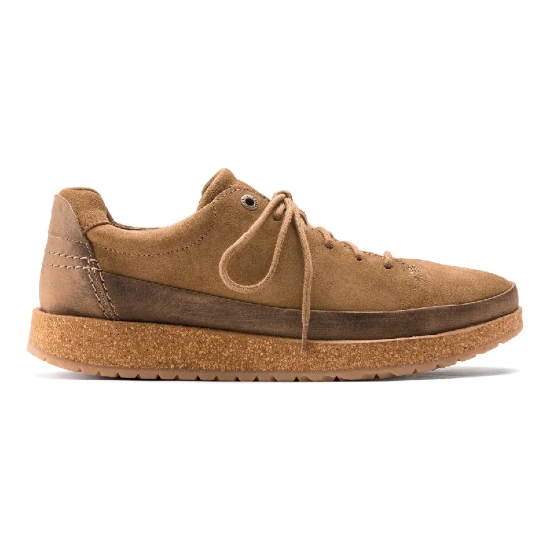 Cozy Indoor Slippers Birkenstock Men's Honnef Low Tea Suede