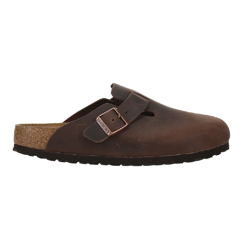 Casual Running Sneakers Boston Oiled Leather Footbed Clogs