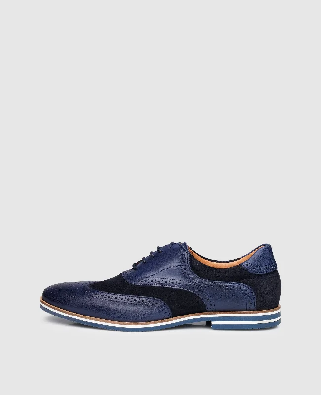 Casual Snow Shoes No. 5302 - Dark Blue