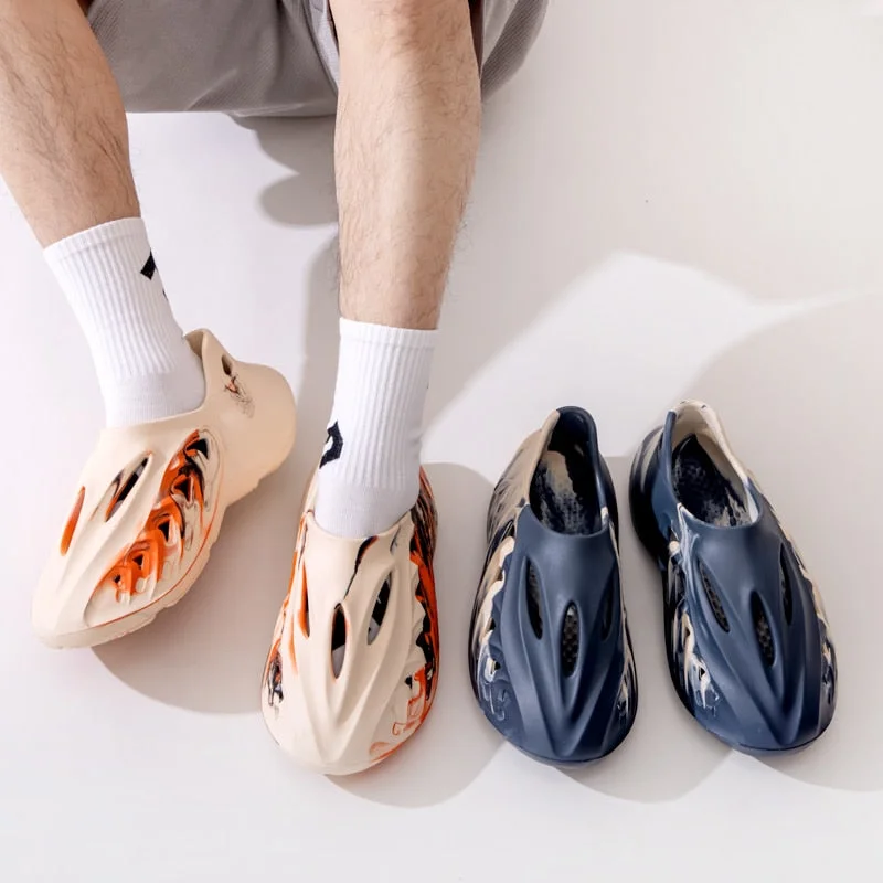 Casual Booties For Sale Hot Sale Brand Clogs Men Sandals Casual Shoes EVA Lightweight Men's Slippers Colorful Shoes for Summer Beach Zapatos Hombre