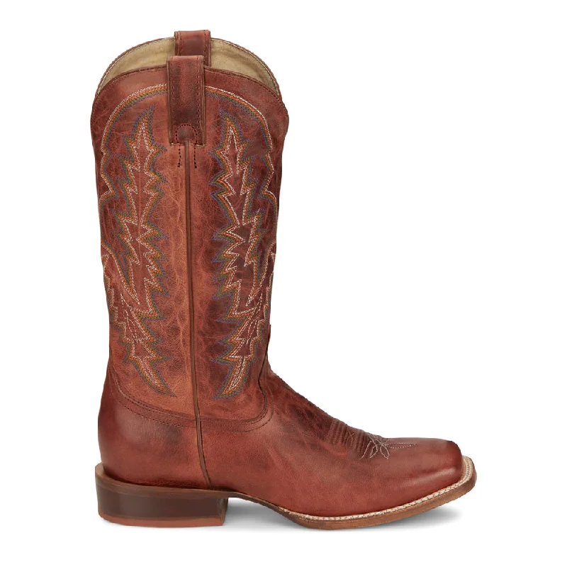 Sporty Casual Shoes Camarillo Embroidered Wide Square Toe Cowboy Boots
