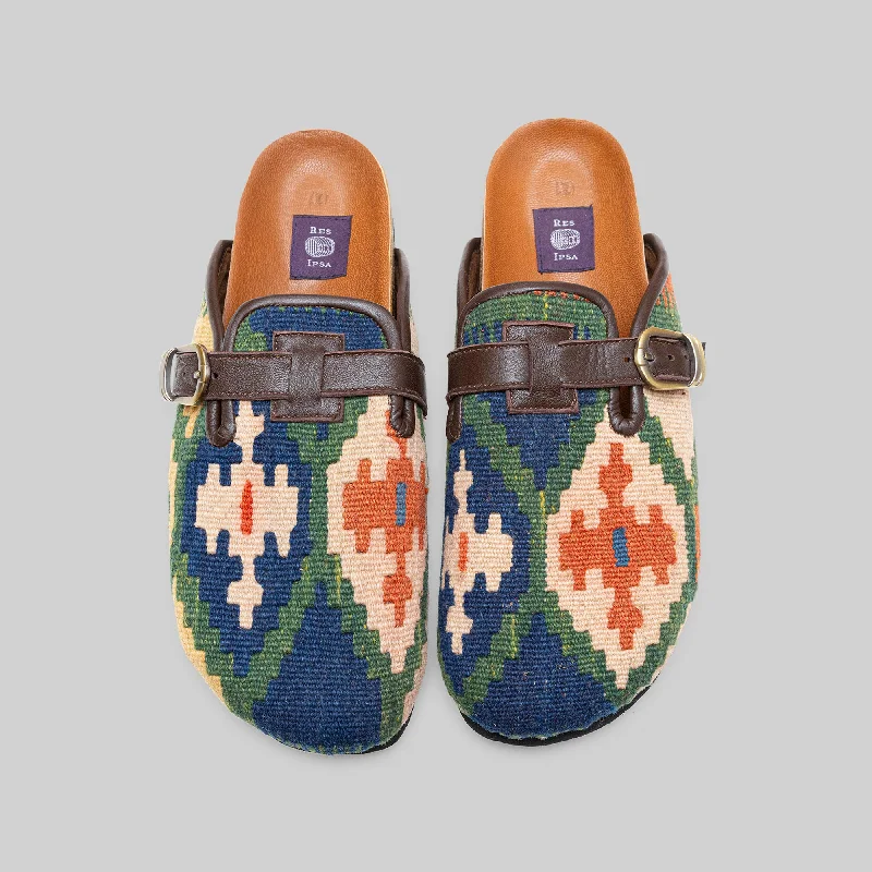 Luxury Hiking Shoes Men's Kilim Clog Size 11