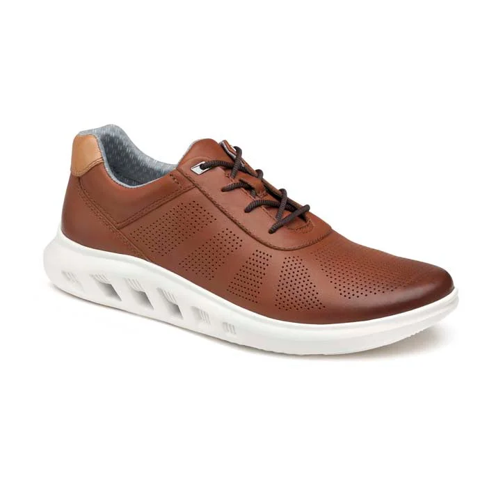 Sporty Hiking Shoes Mens Johnston & Murphy Activate U-Throat in Tan