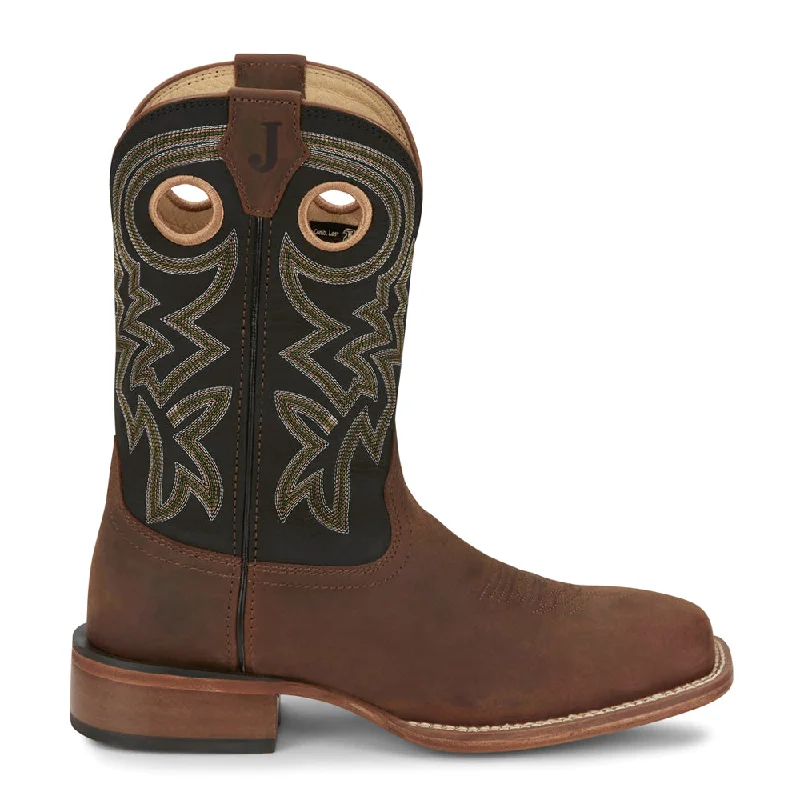 Stylish Work Sneakers Big News 11 Inch Wide Square Toe Cowboy Boots