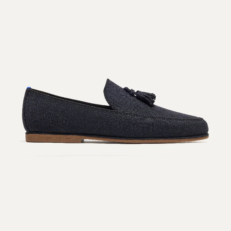 Outdoor Work Boots The Ravello Tassel Loafer - Black