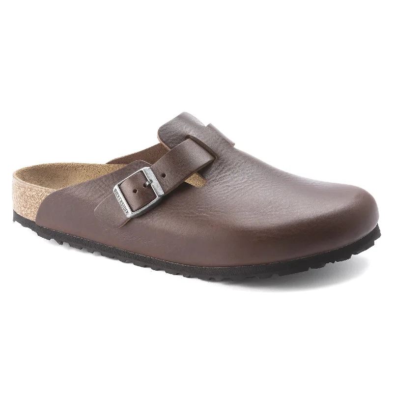 Outdoor Athletic Shoes Boston Grip Natural Leather