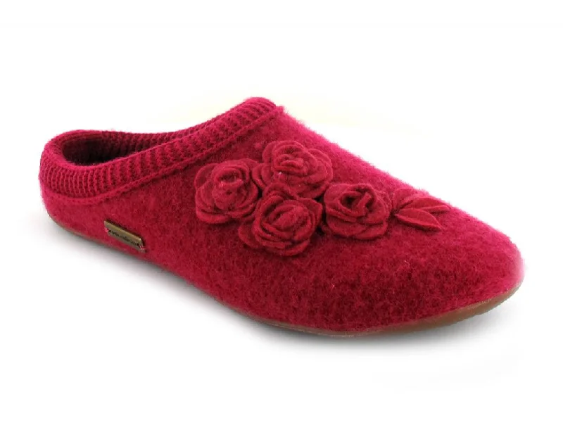 Casual Snow Shoes HAFLINGER Flowered House Slippers Everest Austin