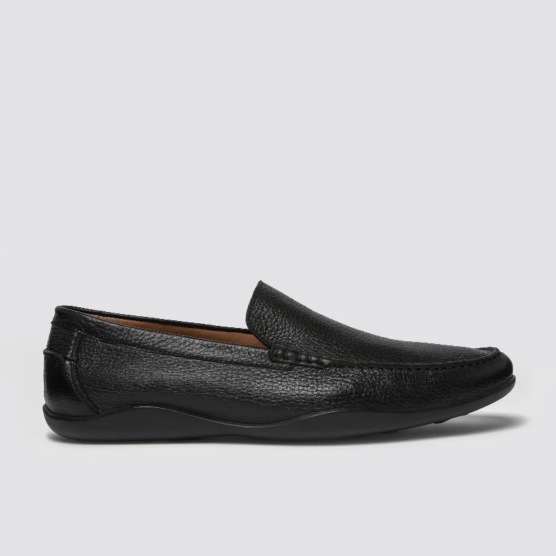 Luxury Sandals For Sale Greenwich Deerskin Black