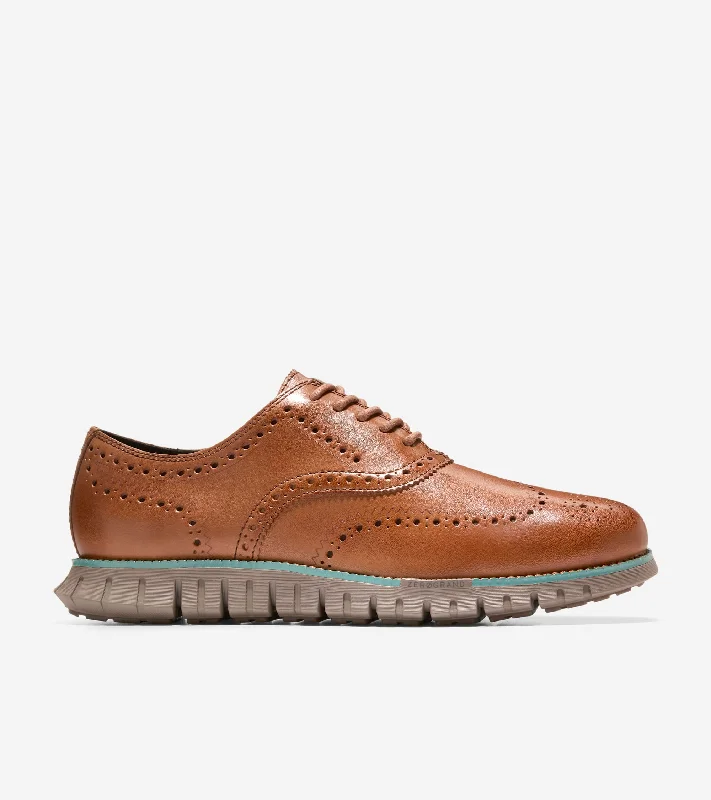 Durable Running Sandals Men's ZERØGRAND Remastered Wingtip Oxford