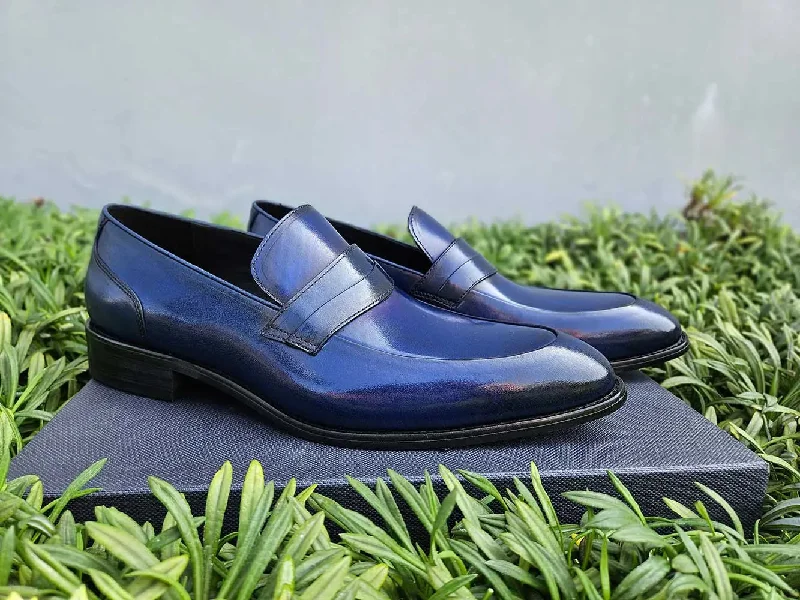 Slip-On Winter Shoes Calfskin Modern Classic Penny Loafer