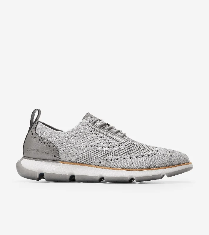 Comfortable Platform Shoes Տղամարդու 4.ZERØGRAND Wingtip Օքսֆորդ
