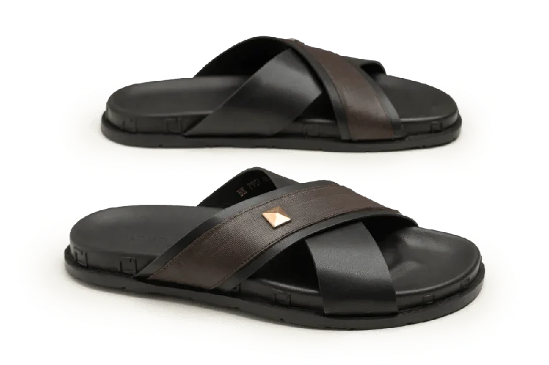 Stylish Work Sneakers LOGO 7937 BKA