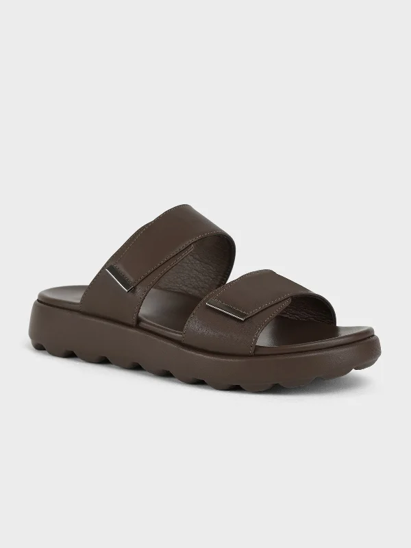 Best Flat Shoes Online Men "KEANU" Dual Strappy Casual Slippers