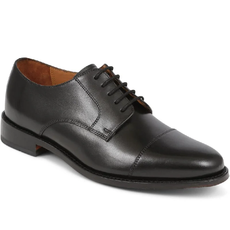 Trendy High Heels For Sale Bennett Leather Derby Shoes - BENNETT / 325 310