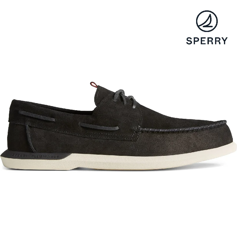 Waterproof Loafers Men's Authentic Original PLUSHWAVE 2.0 Camo Boat Shoe - Black (STS24473) Waterproof Loafers Men's Authentic Original PLUSHWAVE 2.0 Camo Boat Shoe - Black (STS24473)