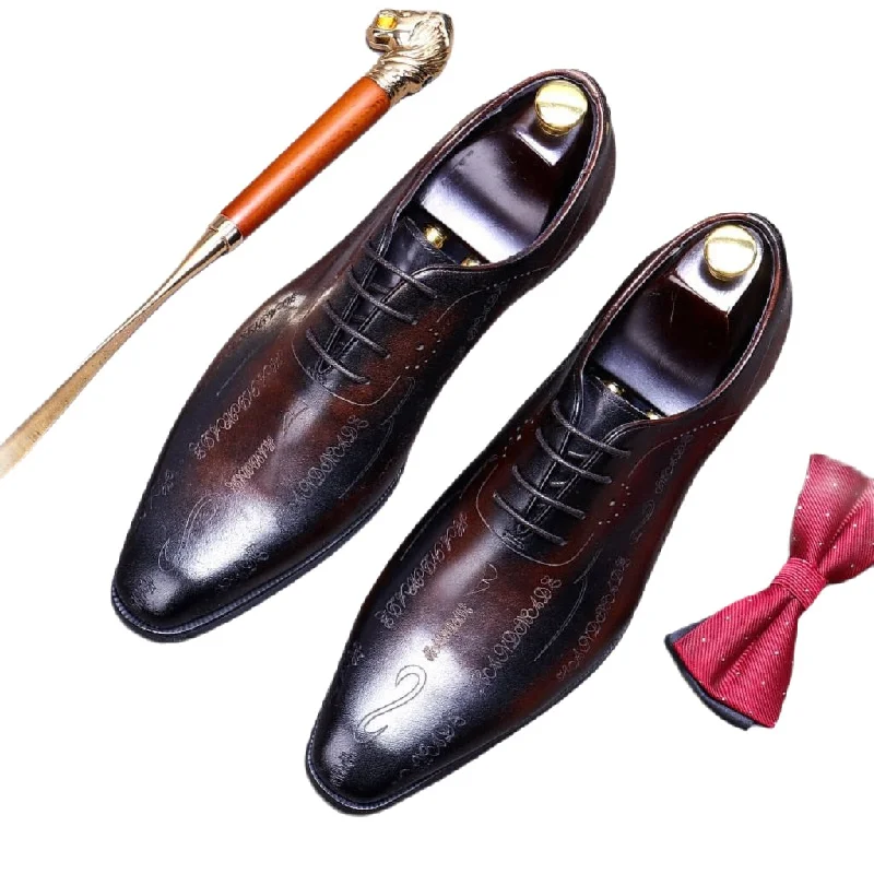 Outdoor Work Boots Esposito - Luxury Oxford Shoes For Men -  whole cut