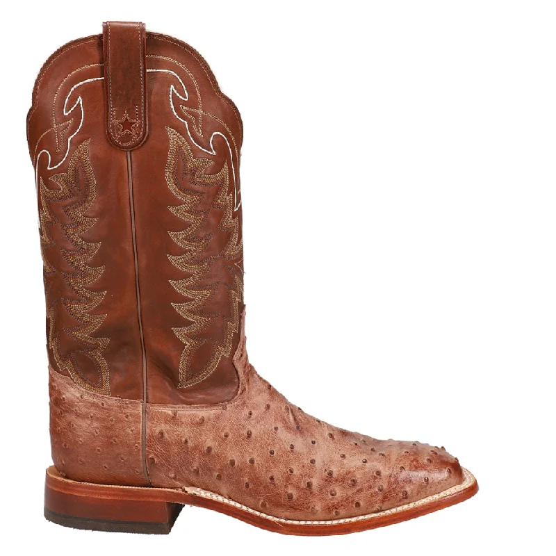Waterproof Loafers Hays Full Quill Ostrich Square Toe Cowboy Boots
