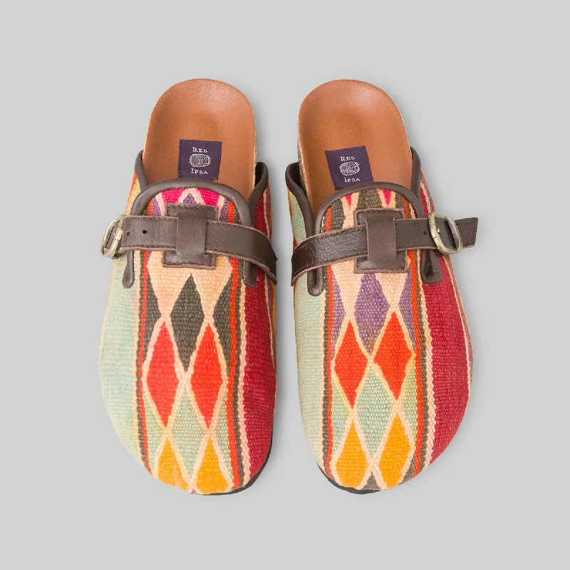 Durable Flip Flops Men's Kilim Clog Size 10