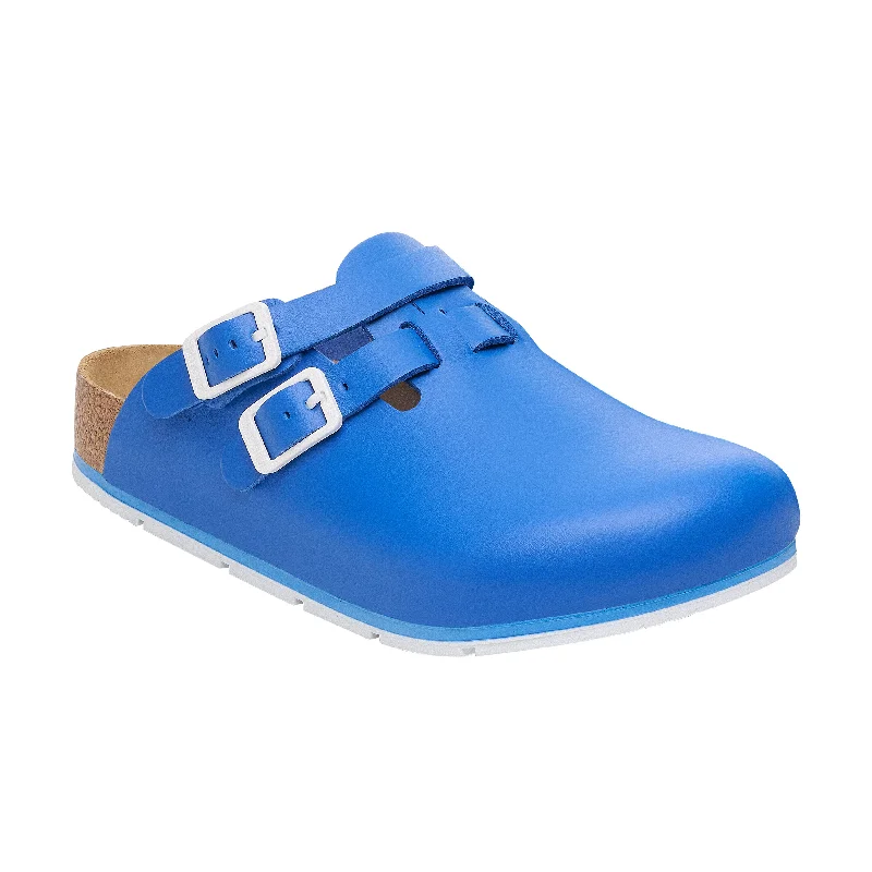 Fashionable Loafers For Sale Kay Pro Blue PU Coated Natural Leather