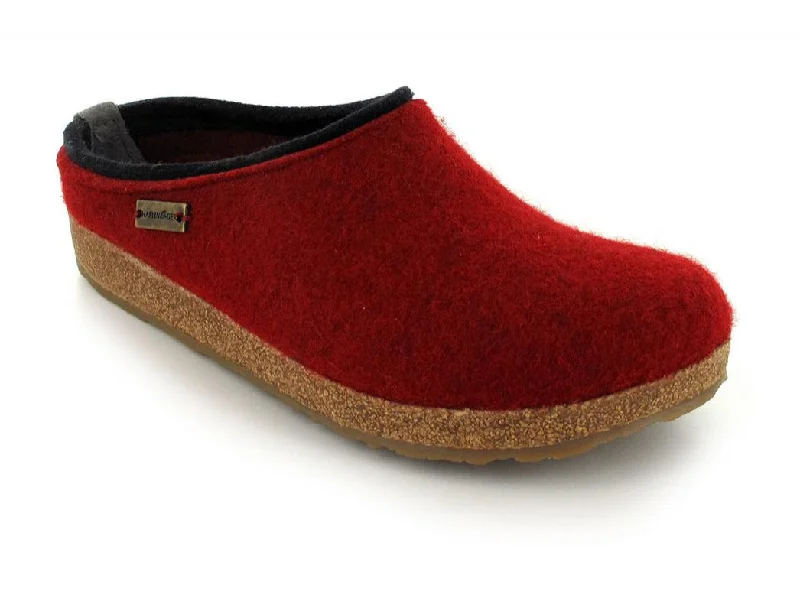 Comfortable Hiking Sandals HAFLINGER Clog | Grizzly Kris, Paprika