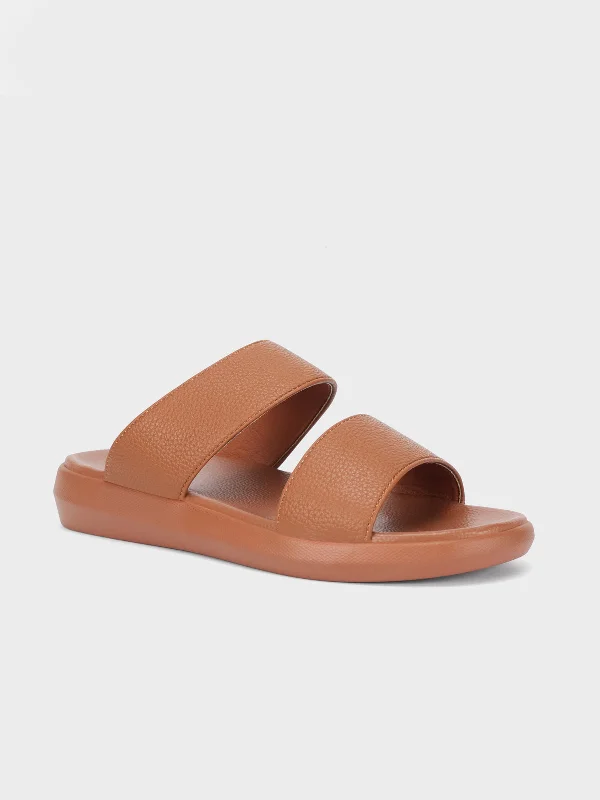 Durable Flip Flops Mens "QATADA" Dual Strap Casual Slippers