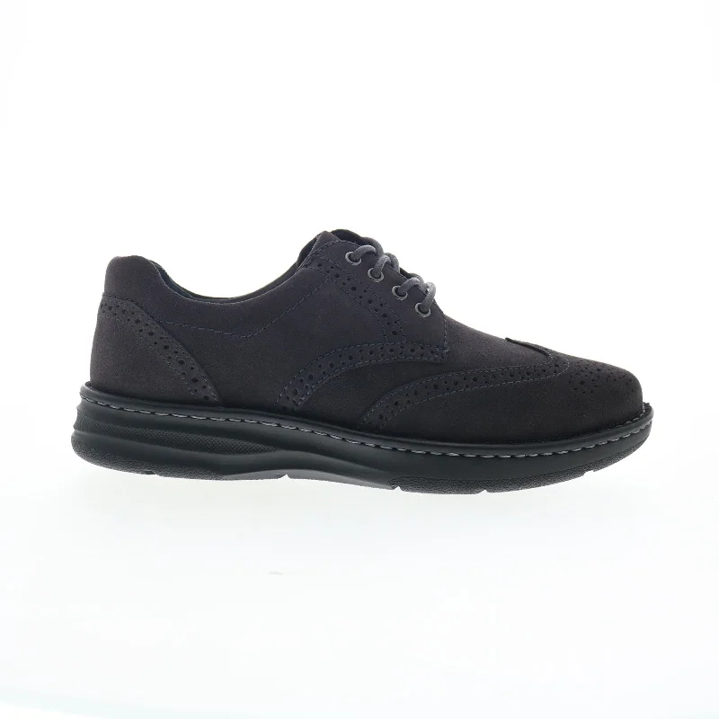 Vintage Boots Collection Drew Delaware 40939-9T Mens Gray Oxfords & Lace Ups Wingtip & Brogue Shoes