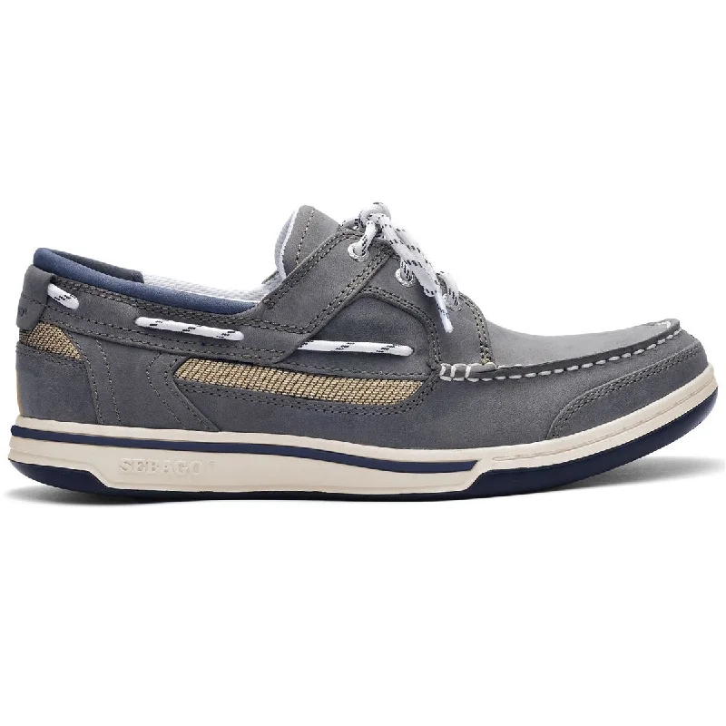 Fashionable Hiking Shoes Triton Three Eyelets Nubuck - Slate & Taupe