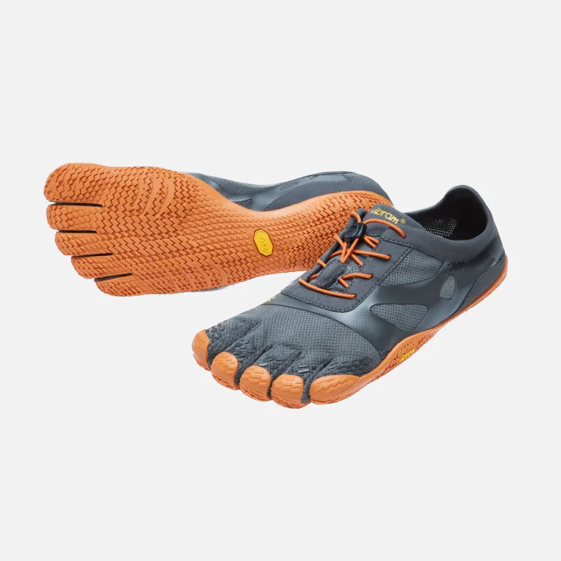 Trendy Sports Footwear Vibram Kso Evo Mens Barefoot Training Footwear -Grey/Orange Trendy Sports Footwear Vibram Kso Evo Mens Barefoot Training Footwear -Grey/Orange