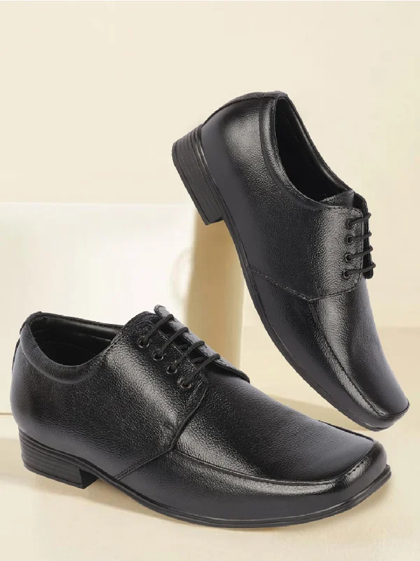 Casual Walking Boots Men Black Genuine Leather Formal Office Work Broad Feet Derby Lace Up Shoes with Comfort EVA Pad Insole Casual Walking Boots Men Black Genuine Leather Formal Office Work Broad Feet Derby Lace Up Shoes with Comfort EVA Pad Insole