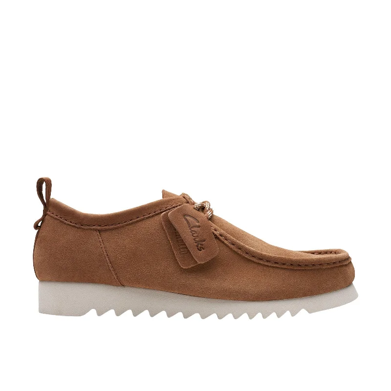 Affordable Hiking Shoes Clarks Wallabee FTRE LO 26176225 Mens Brown Oxfords & Lace Ups Casual Shoes