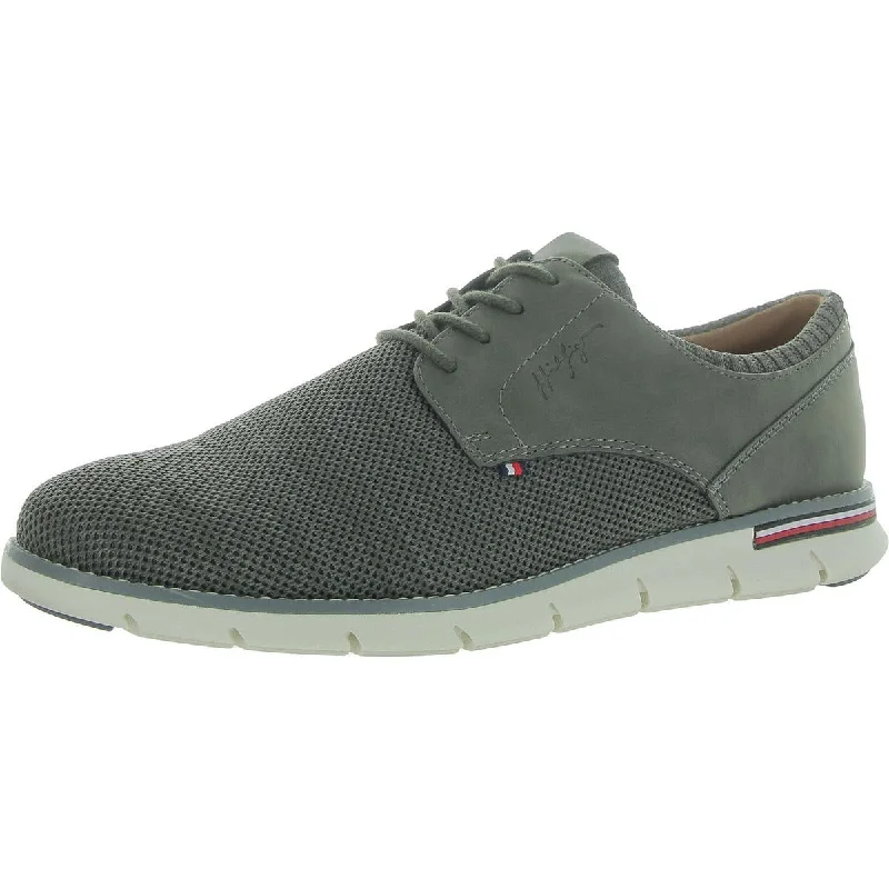 Luxury Sneakers For Sale Winner Mens Knit Lace-Up Oxfords