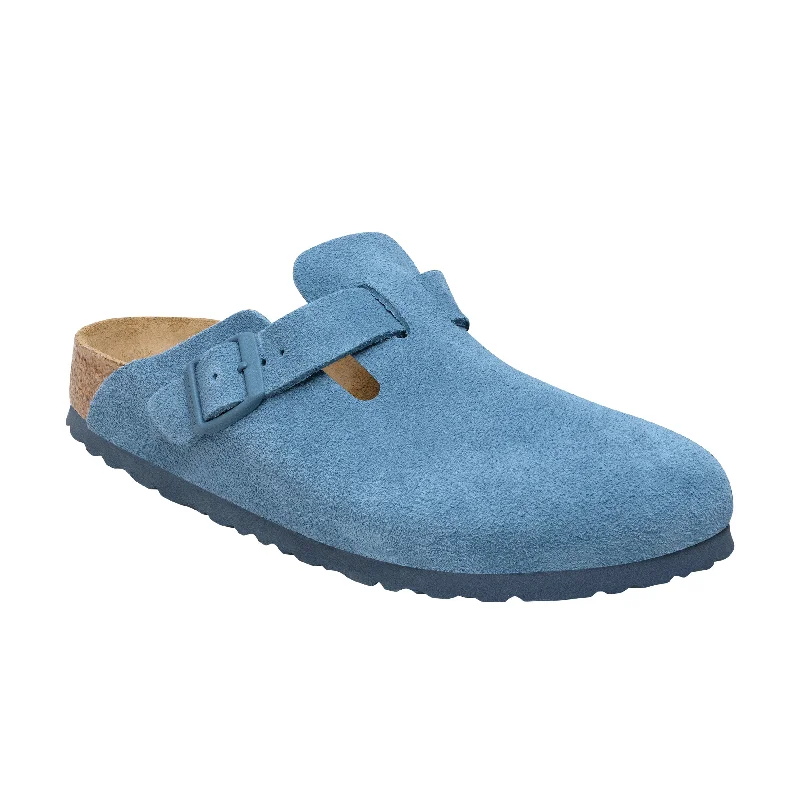 Elegant Wedding Shoes Boston SFB Elemental Blue Suede Leather
