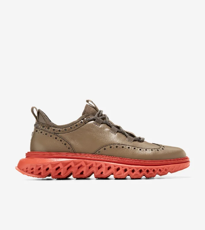 Best Flat Shoes Online Տղամարդու 5.ZERØGRAND Wingtip Օքսֆորդ