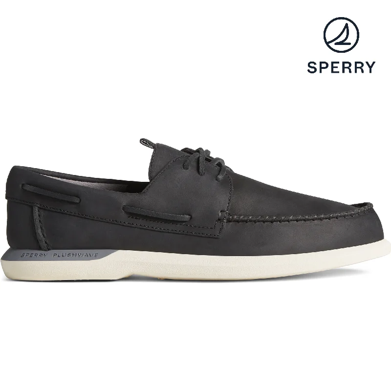 Stylish Running Footwear Men's Authentic Original PLUSHWAVE 2.0 Boat Shoe - Black (STS24388) Stylish Running Footwear Men's Authentic Original PLUSHWAVE 2.0 Boat Shoe - Black (STS24388)