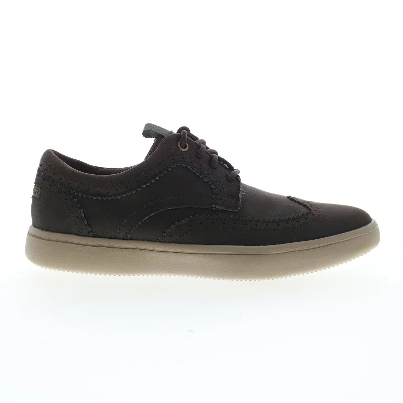 Fashionable Loafers For Sale Rockport Colle Wingtip CJ3218 Mens Brown Wide Oxfords & Lace Ups Shoes