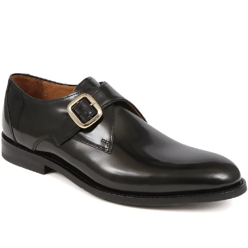 Trendy Walking Shoes Aidan Leather Monk Shoes - AIDAN / 325 309