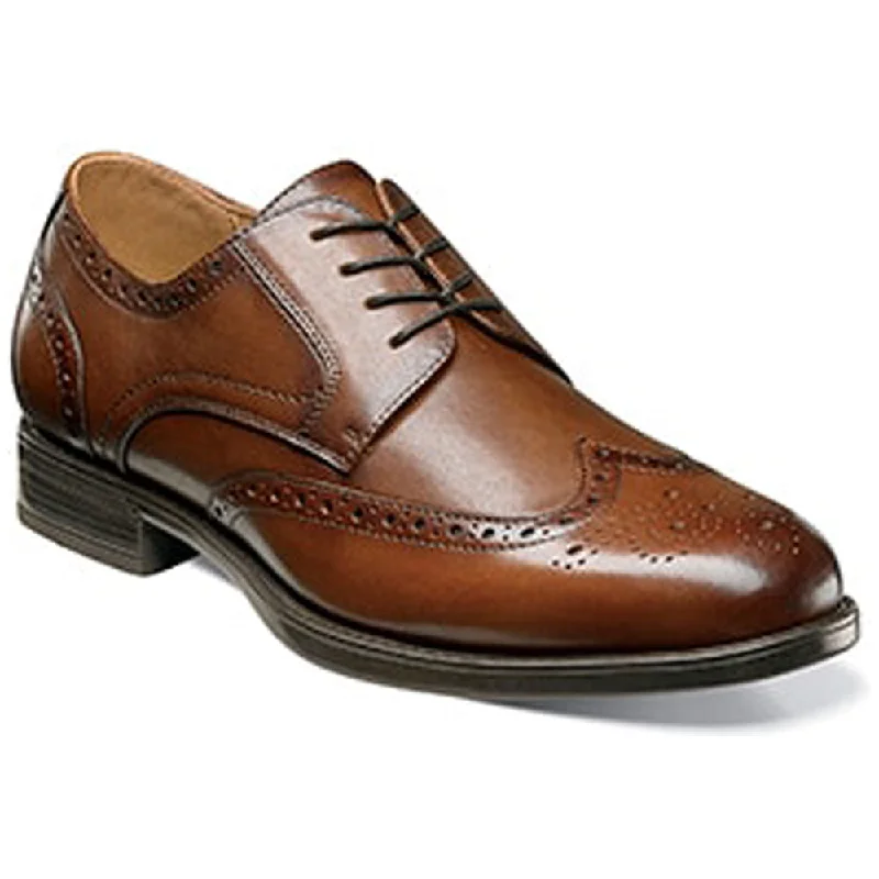 Leather Sandals For Sale Florsheim Midtown Wingtip Oxford Cognac Leather (Men's)
