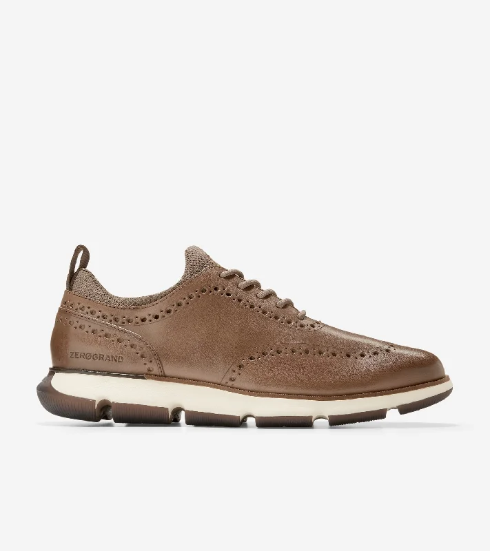 Comfortable Athletic Shoes Men's 4.ZERØGRAND Wingtip Oxford