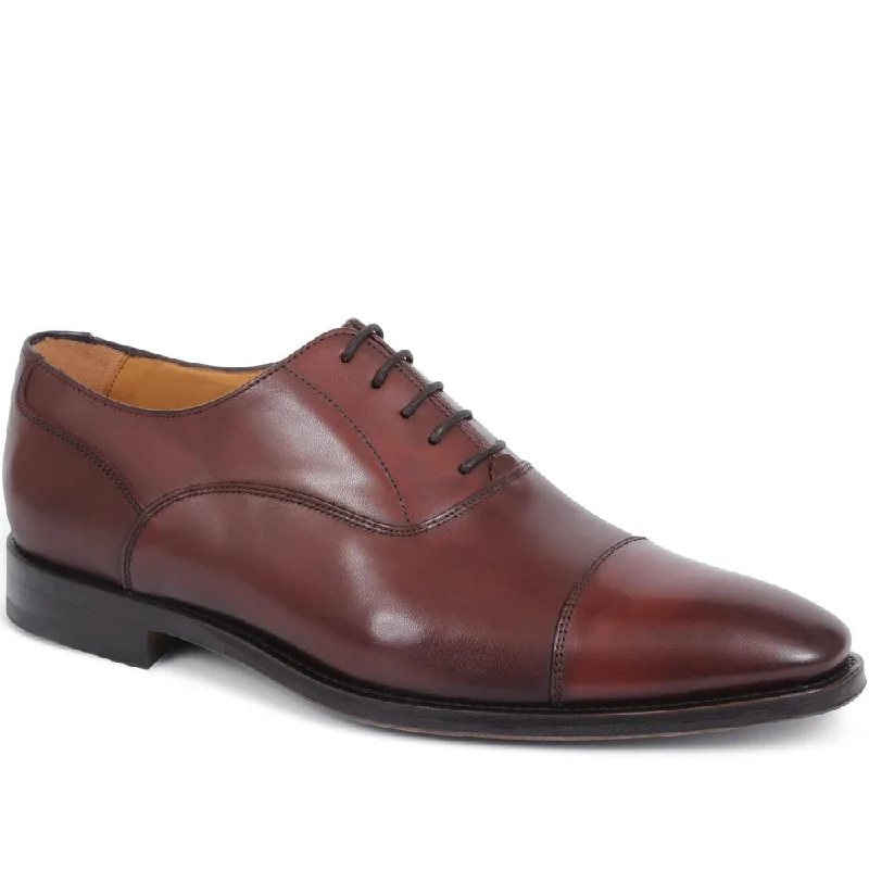 Stylish Winter Footwear Cologne Leather Oxford Shoes - COLOGNE / 323 781