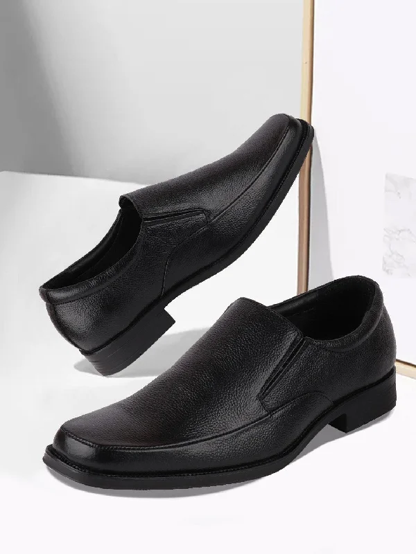 Leather Sandals For Sale Men Black Plus Size Genuine Leather Formal Slip On Shoes