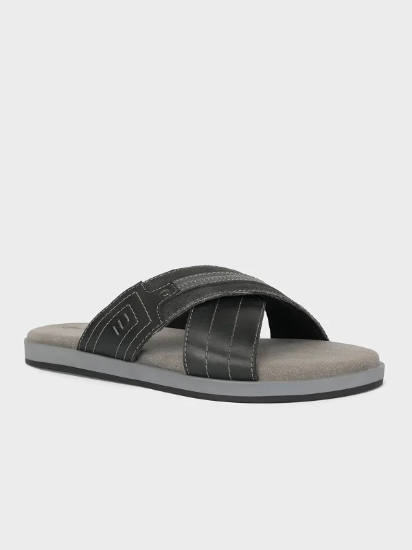 Stylish Casual Footwear Mens "DUCASSE" Casual Open Toe Slippers