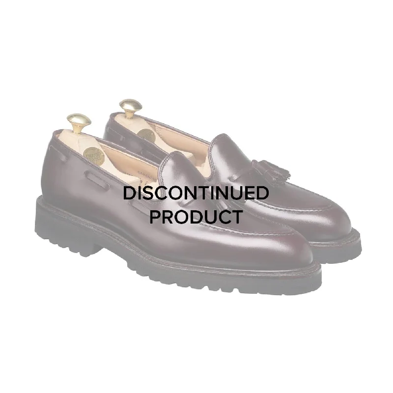 Luxury Running Shoes Cavendish Burgundy Cavalry Calf
