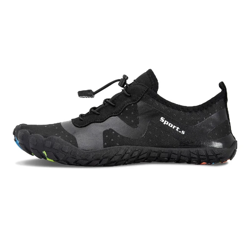 Comfortable Hiking Sandals Barefoot shoes FBN919-Black