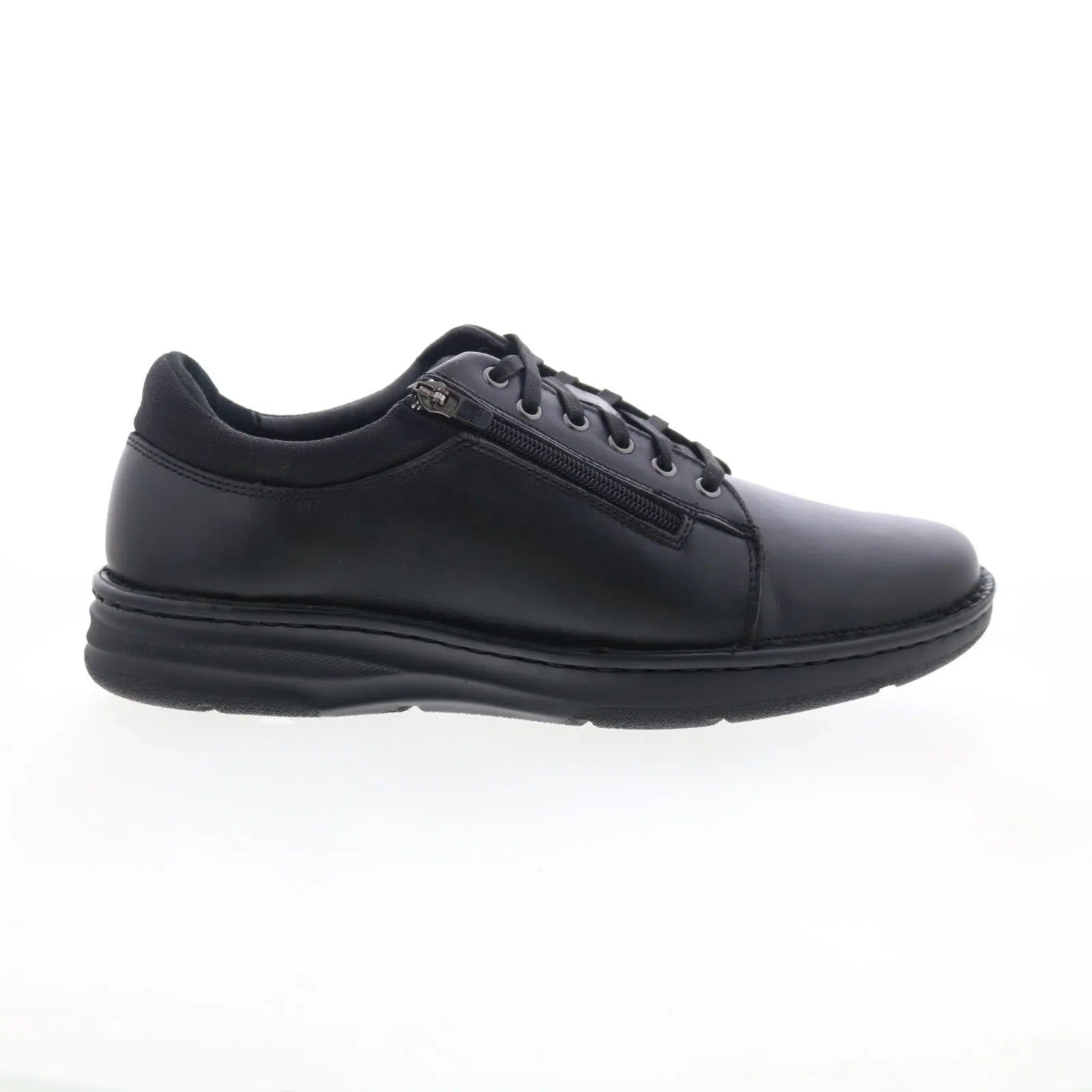 Comfortable Lace-Up Boots Drew Dakota 40475-14 Mens Black Leather Oxfords & Lace Ups Casual Shoes