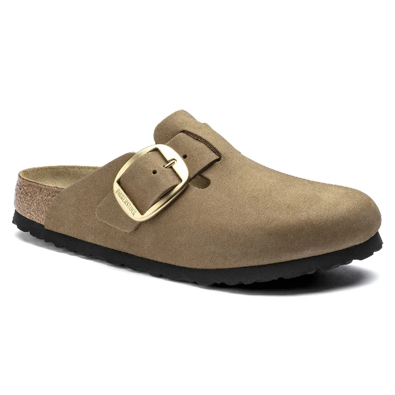 Comfortable Winter Sneakers Boston Big Buckle Nubuck Leather