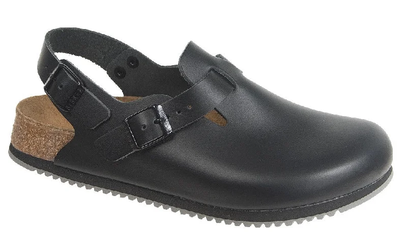 Stylish Running Sneakers Birkenstock Tokio Smooth Leather Black