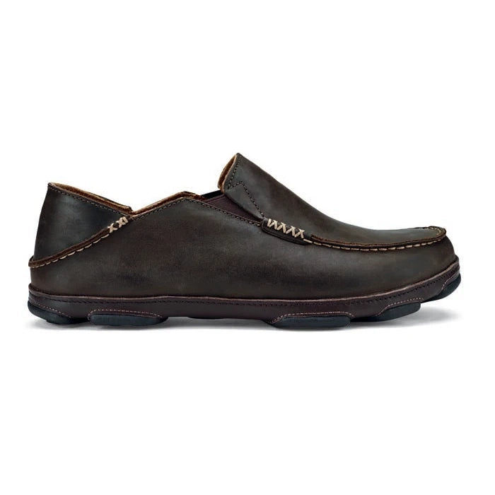 Waterproof Loafers Mens Olukai Moloa in Wood/Java