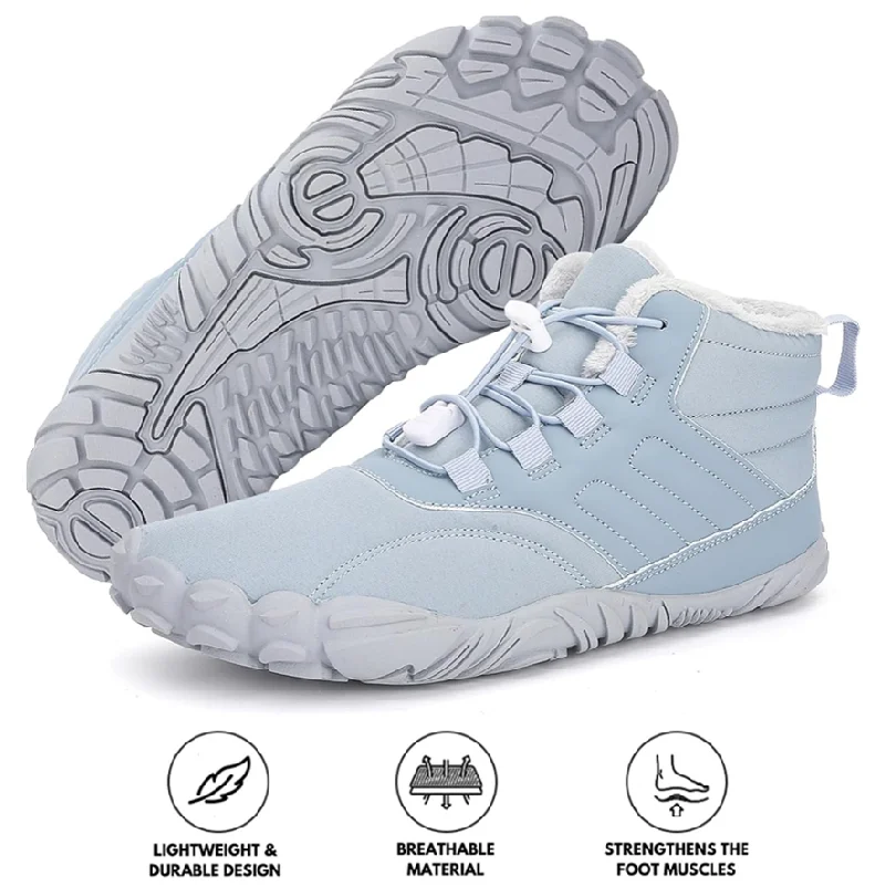 Cozy Indoor Slippers Men's Barefoot shoes Toe shoes Winter Shoes Snow Boots Quick-drying Trail Running shoes Soft Lightweight Fitness shoes Breathable Aqua shoes Non-slip Sole and Wide Toe Box