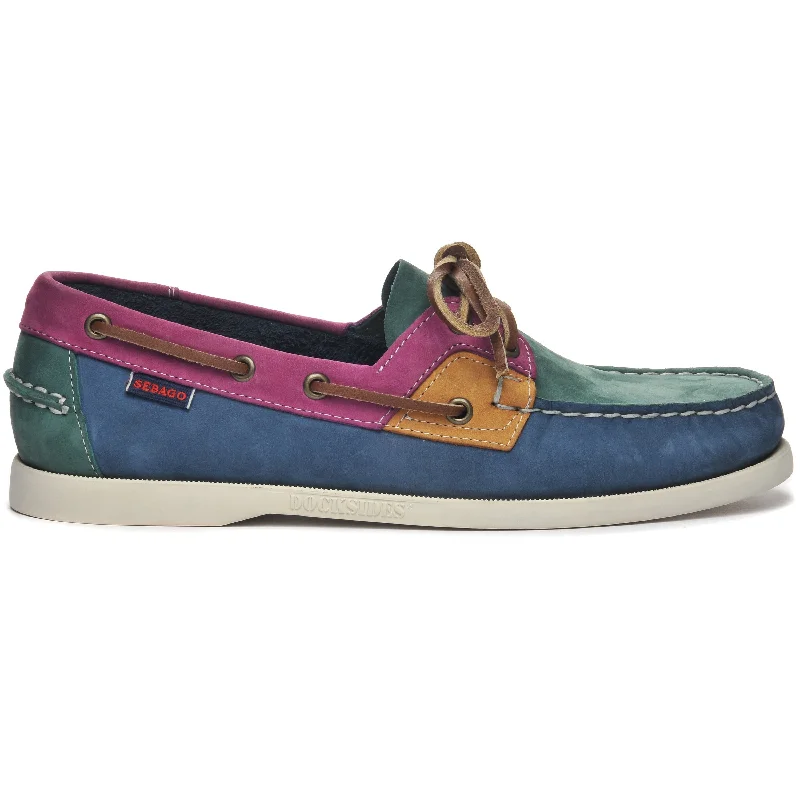 Comfortable Winter Sandals Rossisland - Navy & Teal & Magenta & Mustard